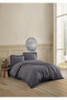 Hand Made Ruffled Natural Ranforce Duvet Cover Set - 2