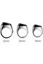 Metal Alloy M02/M02 Pro Smart Zikr Ring (18mm, Silver) - 4