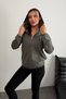 Premium Modal Fabric Full Zipper Women's Cardigan 1149 - 7