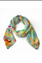 Nile Green Aquarium Eye Pattern Bandana Scarf - Eye Pattern Bandana Aquarium Patterns - 3
