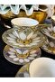 6-Piece Colorful Bonechine Porcelain Coffee Cup Set 90 ml (Craig) - 4