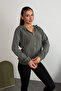 Premium Modal Fabric Full Zipper Women's Cardigan 3136 - 5