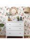 Matte White Adhesive Cabinet Covering Foil 50 cm X 4 Mt