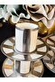 6-Piece Silver (Platinum) Color Engraved Motif Coffee Cup Set 90 ml (Chestsilver) - 3