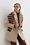 Double Breasted Short Coat Beige - 2