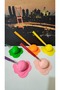 Melted Lollipop Pen Holder |   5 Color Single Pen Stand |   Pla Eco-Friendly Design - 6