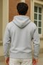 Men's Winter A.Gray Oversized Long Cardigan Sweatshirt - 6