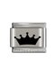 Italian Steel Bracelet Charm Silver Color Laser Printing Does Not Lose Color Does Not Tarnish Steel