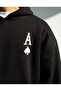 A Printed Oversized Premium Sweatshirt - 3