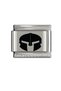 Italian Steel Bracelet Charm Silver Color Laser Printing Does Not Lose Color Does Not Tarnish Steel