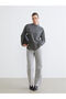 Crew Neck Oversize Women's T-Shirt - 2