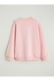Alita City Lcw Kids Pink Minions Printed Girls' Thick Sweatshirt with a Difference - 3