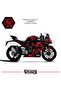ملصق تغليف CFMOTO 450SR، طلاء واقي من البرق، طلاء للمحرك، طقم جاهز متوافق مع جميع السنوات