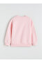 Özmarka New Season Spongebob Printed Girls' Thick Sweatshirt - 4