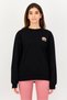Women Sportswear Fit Long Sleeve Outdoor Sweatshirt, Black