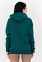 Women Relaxed Fit Long Sleeve Outdoor Hoodie, Green - 2