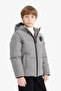 Water-Repellent K Hooded Zippered Jacket Puffer Coats for Boys E9347A825Wn - 3