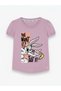 Graphic Print Round Neck Fashion T-shirt