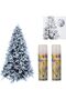 White Snow Spray & Crazy Ribbon Decoration Party Spray 250ML (6 Piece) - 2