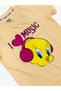 Graphic Print Round Neck Fashion T-shirt - 3