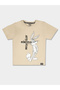 Graphic Print Round Neck Fashion T-shirt