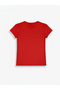 Graphic Print Round Neck Fashion T-shirt - 2