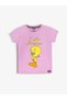 Graphic Print Round Neck Fashion T-shirt