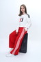 Girl's 100% Cotton Tracksuit Set-Eşt-1035-372 - 5