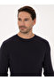 Navy Blue Slim Fit Sweater 50318976-Vr033 - 2
