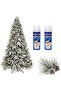 YU WELL Crazy Snow Spray For Christmas Tree Decoration (3Pc-250ml)