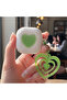 Caseonn Galaxy Buds 2 - Buds 2 Pro Case Colorful Flashy Heart Green