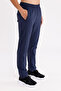 Flexible Micro-Lycra Blend Elastic Waistband Comfortable Fit Sweatpants with Side Pockets Offering Freedom of Movement - 4