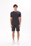 Mercerized Cotton Crew Neck Short Sleeve Comfortable Fit T-Shirt