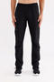 Zippered Side Pocket Detail Flexible Waist Straight Leg Ergonomic Stitching Comfortable City Style Sweatpants