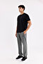 Flat Leg Comfortable Fit Sports Sweatpants with Side Pockets and Elastic Waistband - 6