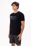 Crew Neck Front Print Detail Soft Grip Comfortable Fit Transitional Short Sleeve T-Shirt - 3