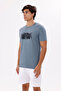 Print Detailed Crew Neck Comfortable Fit Short Sleeve Suitable for Daily Use T-Shirt - 2