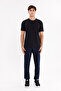 Yan Striped Detail Standard Fit Transitional Knitted Fabric Sweatpants with Flexible Waist Pockets - 5