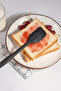 6 Pcs Spatula Set - 1St Quality Steel Silicone - Pastry Spatula Set - Heat Resistant Non-Stick - 4