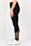 Women Tight Fit Training Leggings, Black - 4