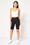 Women Tight Fit Outdoor Shorts, Black - 2