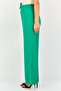 Women Regular Fit Plain Palazzo Pants, Green - 2