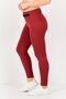 بنطال رياضي نسائي بشعار ماركة Dri Fit، لون عنابي - 2