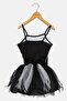 Kids Girl Skeleton Tutu Costume, Multicolor - 3