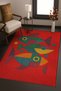 Mosso Fish Themed Pattern Woven Base Vintage Decorative Carpet Mosso1827 - 2