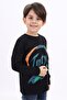 Boy's Printed Crew Neck Long Sleeve T-Shirt - 2