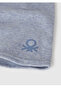 Boy's Light Blue Logo Embroidered Thin Beanie - 3