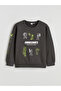 Vizyon New Season Crew Neck Printed Boys' Sweatshirt - 3