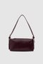 Baguette Bag with Loop Ring Detail Plum