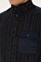 Men's Regular Fit Crew Neck Navy Blue Sweatshirt 50310259-Vr033 - 7